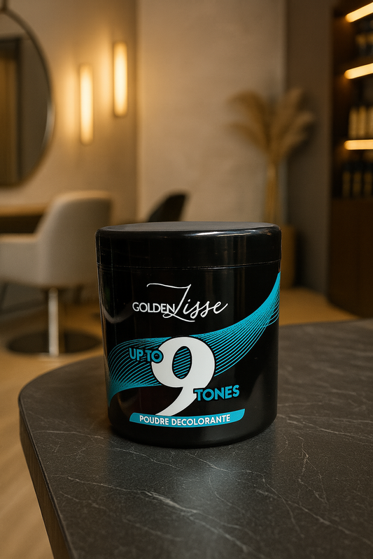GoldenLisse – Poudre Décolorante Up To 9 Tones (Anti-Jaune – Blue Edition)