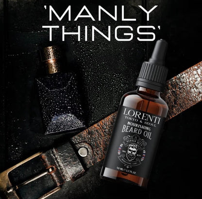 LORENTI  – Huile de barbe pour Homme 50 ml
